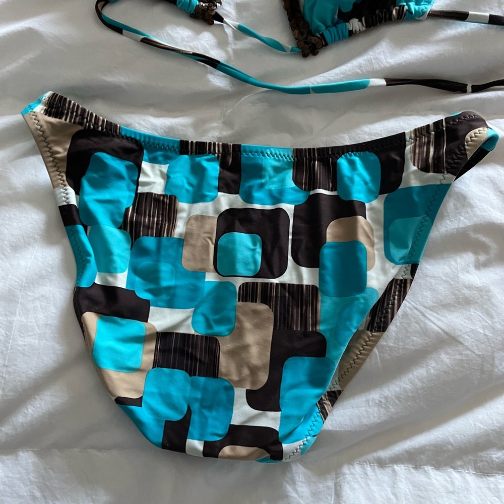 Colorful Abstract Bikini Set - Picture 3 of 5